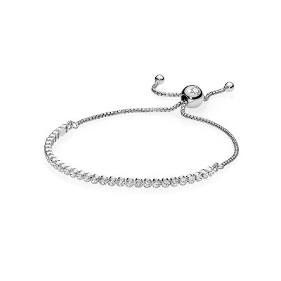 Pandora Sparkling Strand Bracelet, Clear CZ