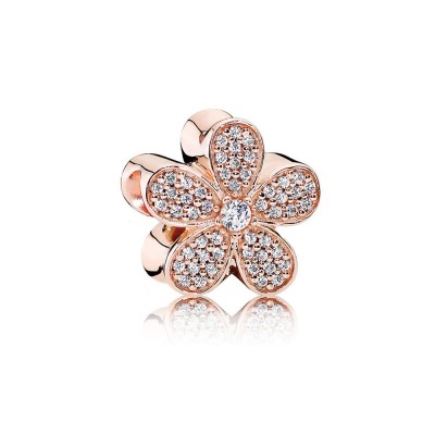 Pandora Dazzling Daisy, PANDORA Rose™ & Clear CZ