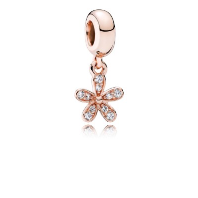 Pandora Dazzling Daisy, PANDORA Rose™ & Clear CZ