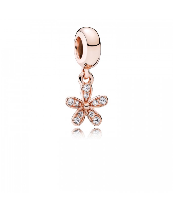 Pandora Dazzling Daisy, PANDORA Rose™ & Clear CZ