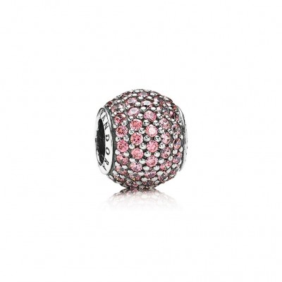 Pandora Pavé Lights, Fancy Pink CZ