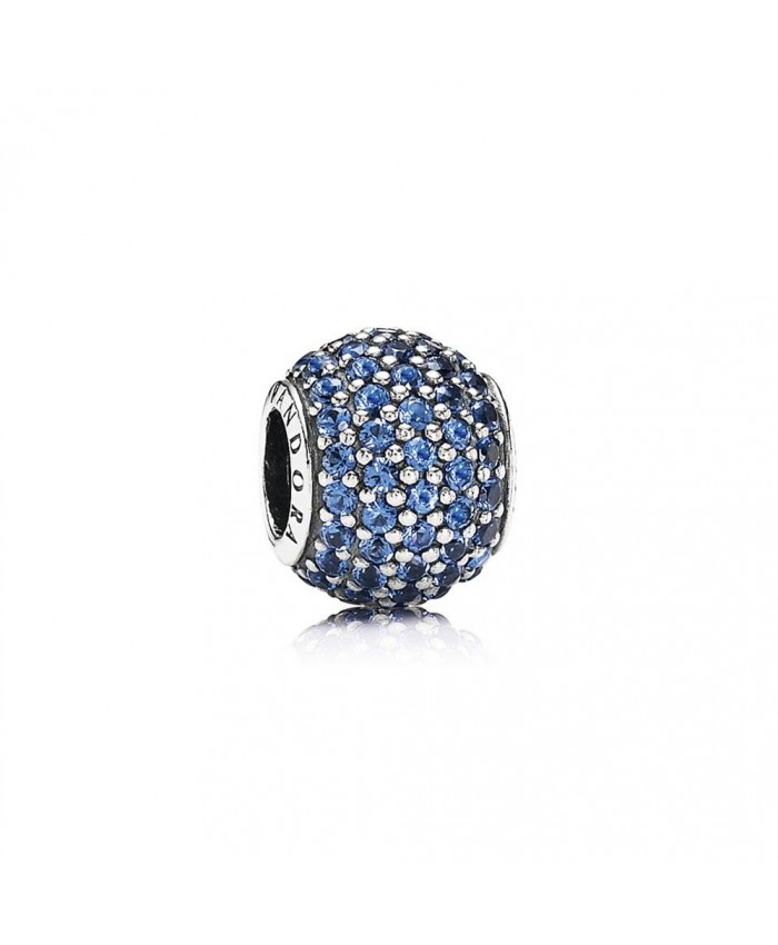 Pandora Pavé Lights, Blue Crystal