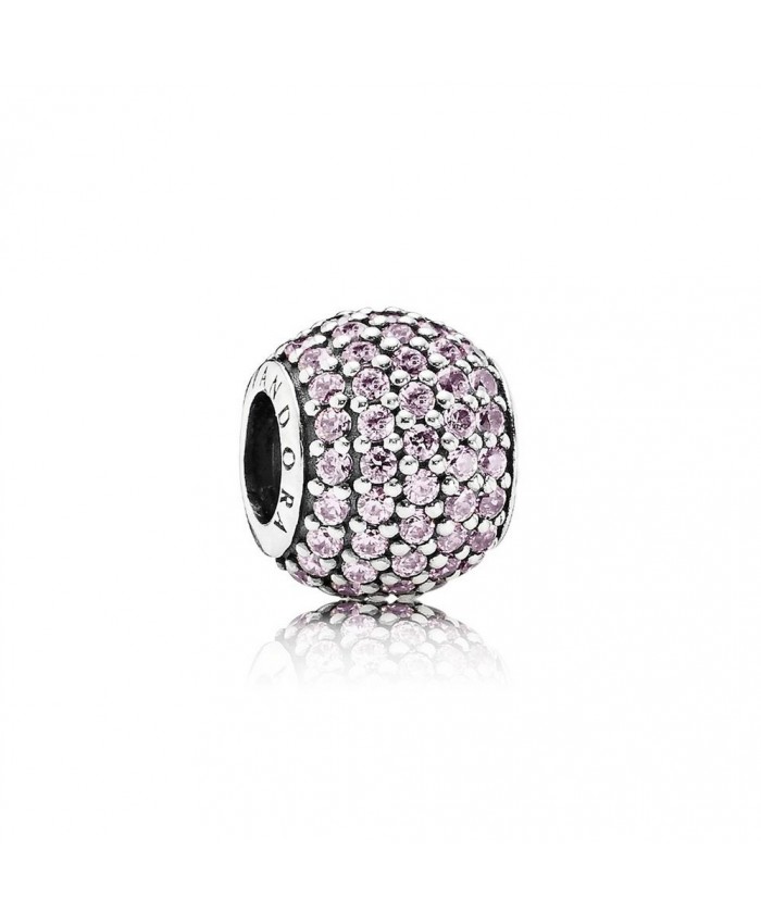 Pandora Pavé Lights, Pink CZ