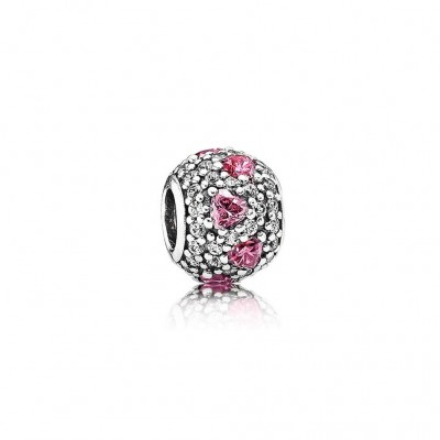 Pandora Shimmering Heart, Fancy Pink & Clear CZ