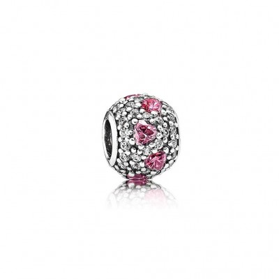 Pandora Shimmering Heart, Fancy Pink & Clear CZ