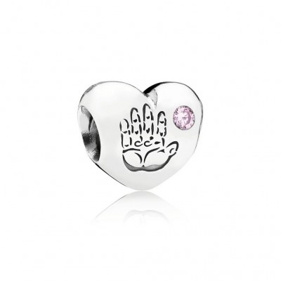 Pandora Baby Girl, Pink CZ