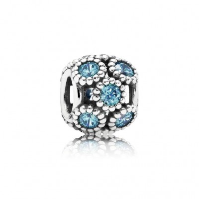 Pandora Studded Lights, Teal CZ