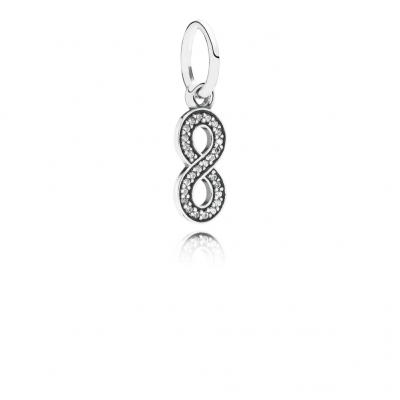 Pandora Symbol Of Infinity, Clear CZ