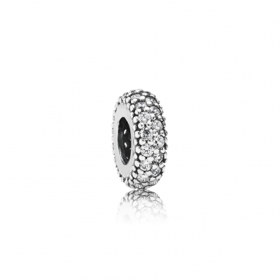 Pandora Inspiration Within Spacer, Clear CZ