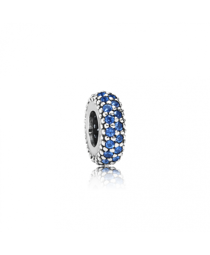 Pandora Inspiration Within Spacer, Blue Crystal