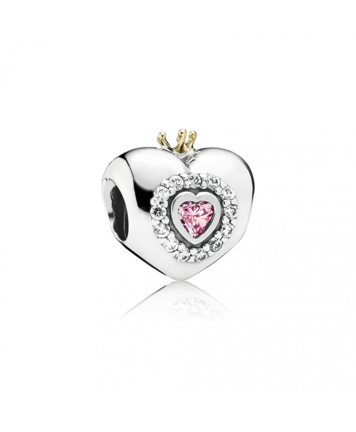 Pandora Princess Heart, Pink CZ