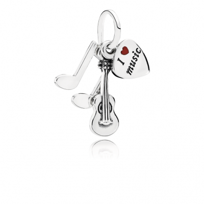 Pandora I Love Music, Red Enamel