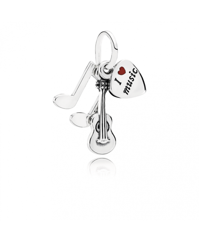 Pandora I Love Music, Red Enamel