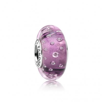 Pandora Purple Effervescence, Clear CZ