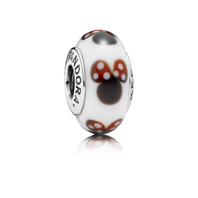 Pandora Classic Disney Minnie Murano Glass