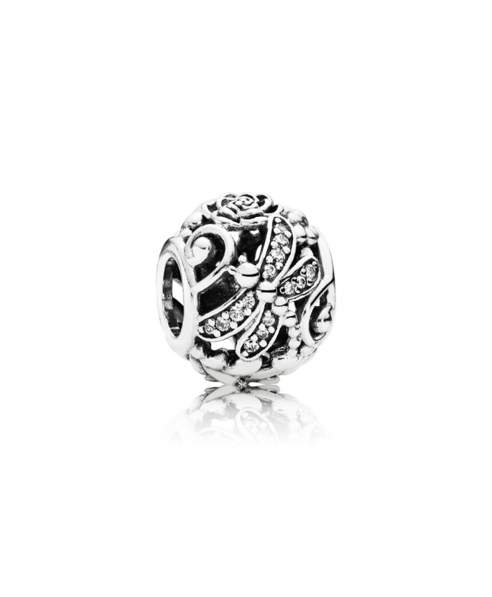 Pandora Dragonfly Meadow, Clear CZ