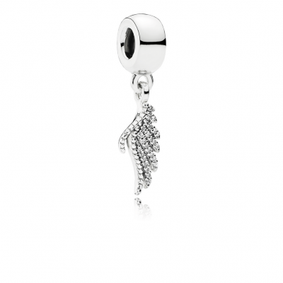 Pandora Majestic Feather, Clear CZ