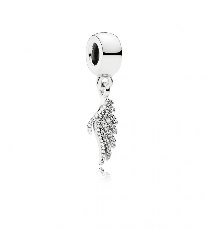 Pandora Majestic Feather, Clear CZ