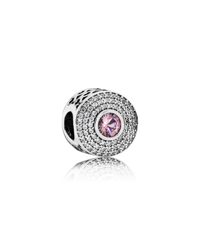 Pandora Radiant Splendor, Blush Pink Crystal & Clear CZ