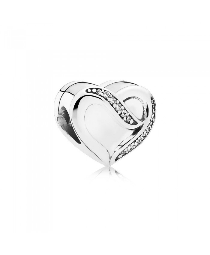 Pandora Ribbon of Love, Clear CZ