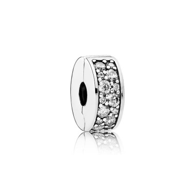 Pandora Shining Elegance Clip, Clear CZ