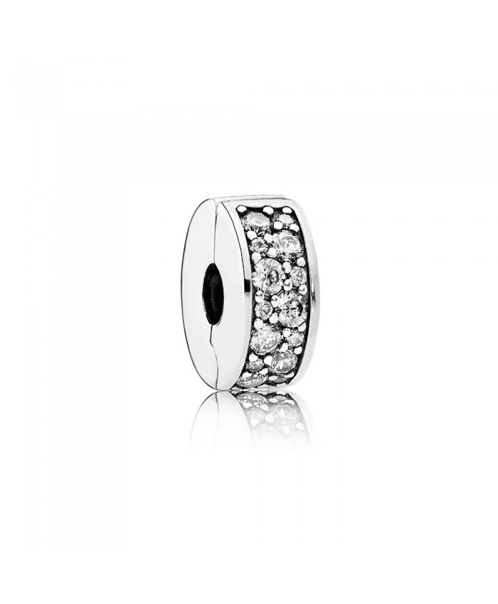 Pandora Shining Elegance Clip, Clear CZ