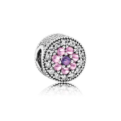 Pandora Dazzling Floral, Multi-Colored CZ