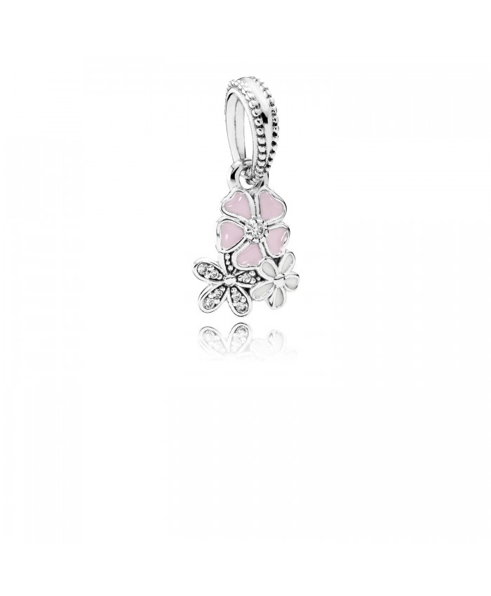 Pandora Poetic Blooms, Mixed Enamels & Clear CZ