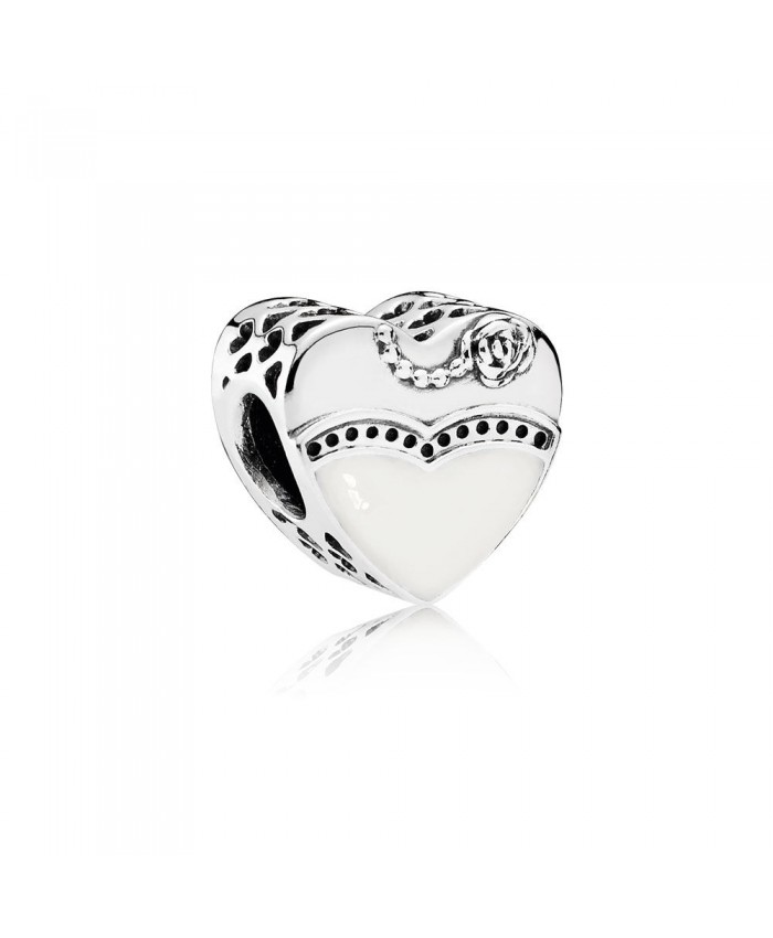 Pandora Our Special Day, Black & White Enamel