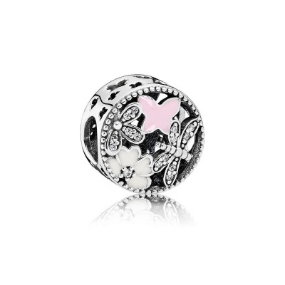 Pandora Springtime, Mixed Enamels & Clear CZ