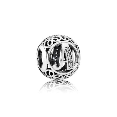 Pandora Vintage A, Clear CZ