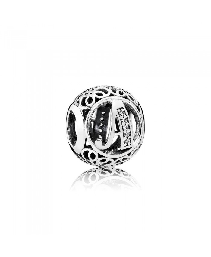 Pandora Vintage A, Clear CZ