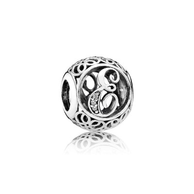 Pandora Vintage E, Clear CZ