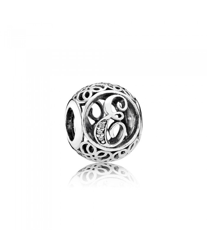 Pandora Vintage E, Clear CZ