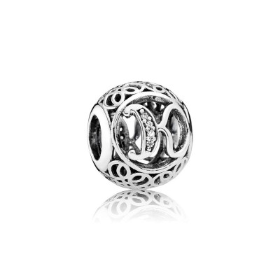 Pandora Vintage K, Clear CZ