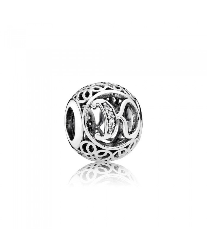 Pandora Vintage K, Clear CZ