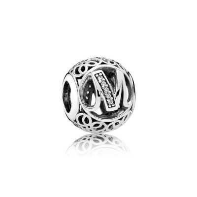 Pandora Vintage M, Clear CZ