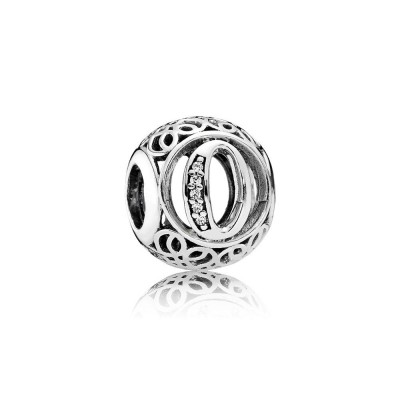 Pandora Vintage O, Clear CZ