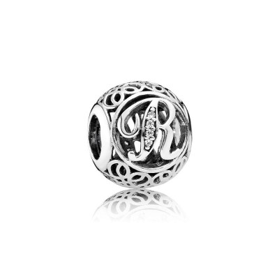 Pandora Vintage R, Clear CZ