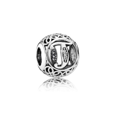 Pandora Vintage T, Clear CZ