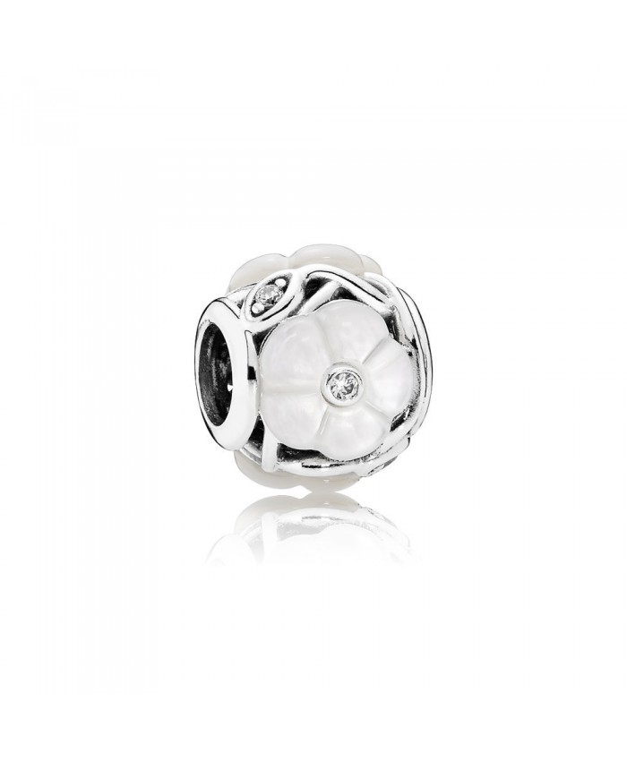 Pandora Luminous Florals, Mother-Of-Pearl & Clear CZ