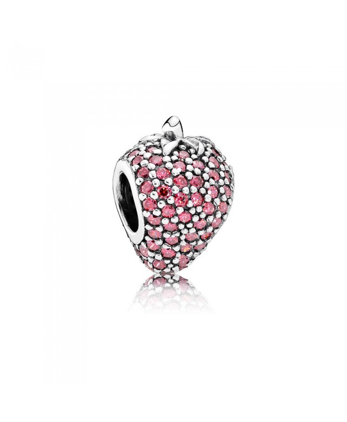 Pandora Pavé Strawberry, Red CZ