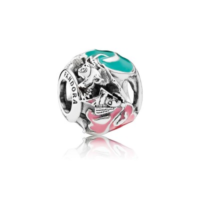 Pandora Disney Aurora's Fairy Godmothers Charm