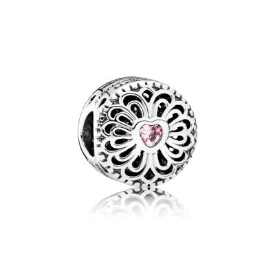 Pandora Love & Friendship, Pink CZ