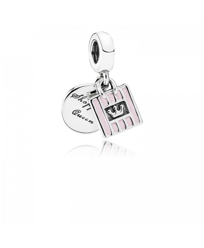 Pandora Shopping Queen, Soft Pink Enamel