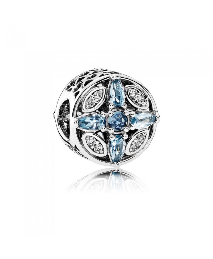 Pandora Patterns of Frost, Multi-Colored Crystal & Clear CZ