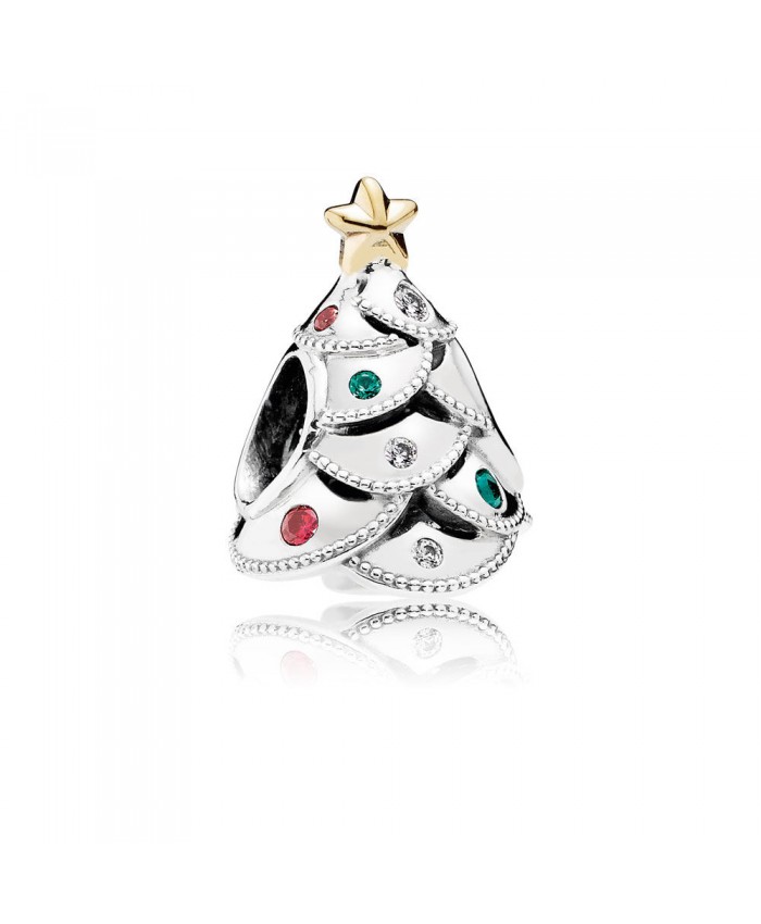 Pandora Festive Tree, Multi-Colored CZ