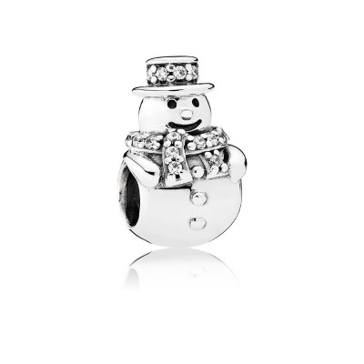 Pandora Snowman, Clear CZ