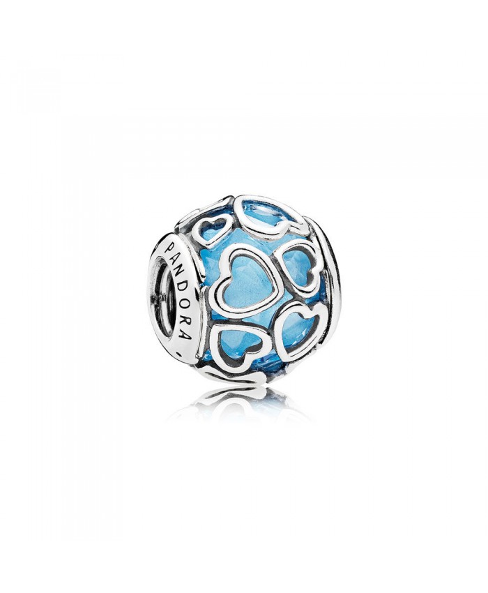 Pandora Encased in Love, Sky Blue Crystal