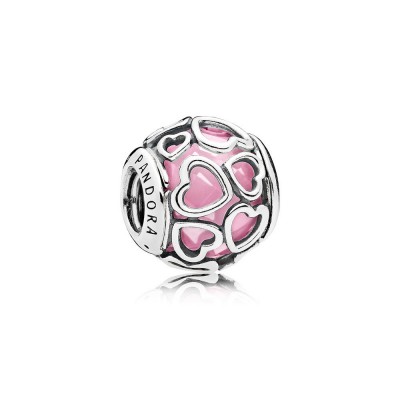 Pandora Encased in Love, Pink CZ